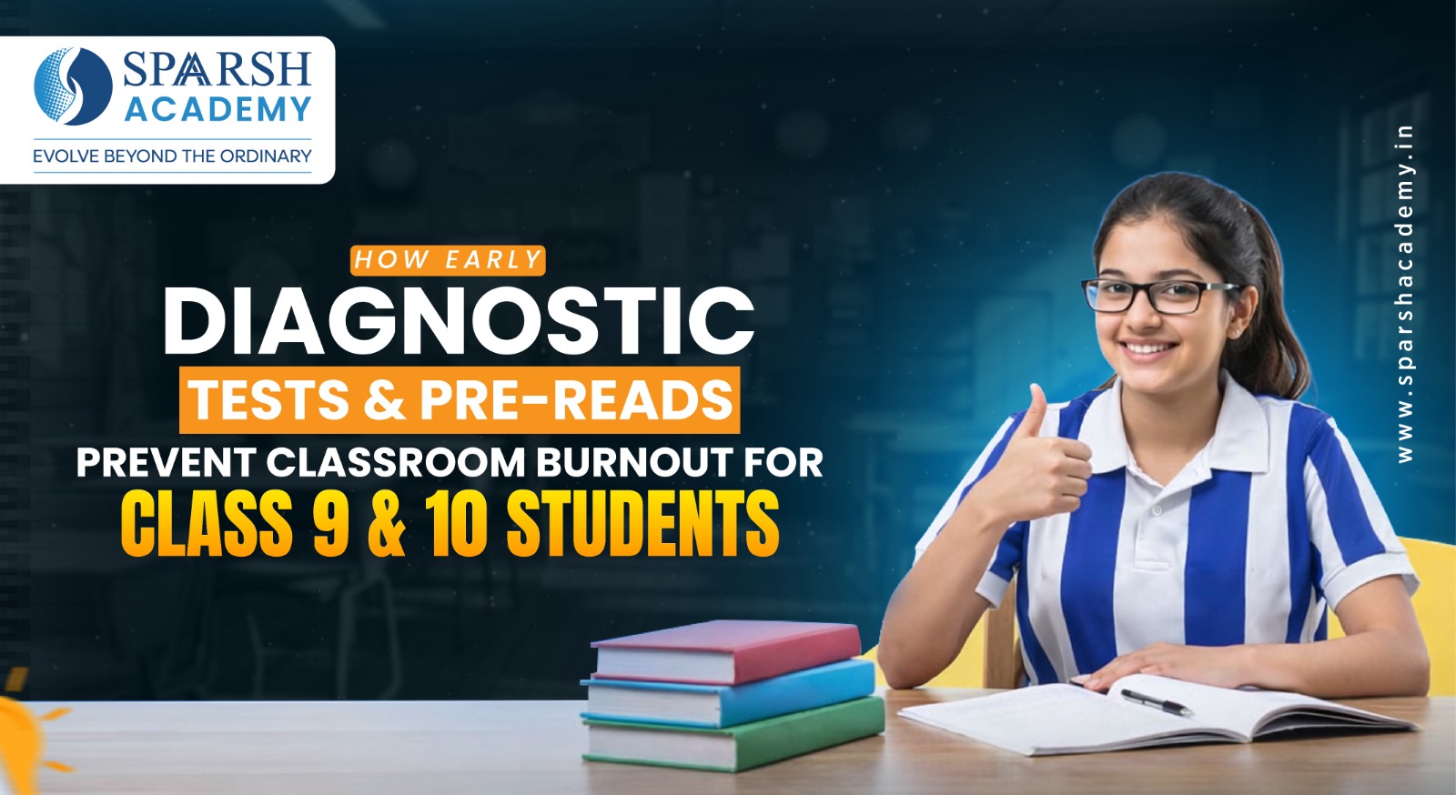 How Early Diagnostic Tests and Pre-Reads Prevent Classroom Burnout for Class 9 & 10 Students
